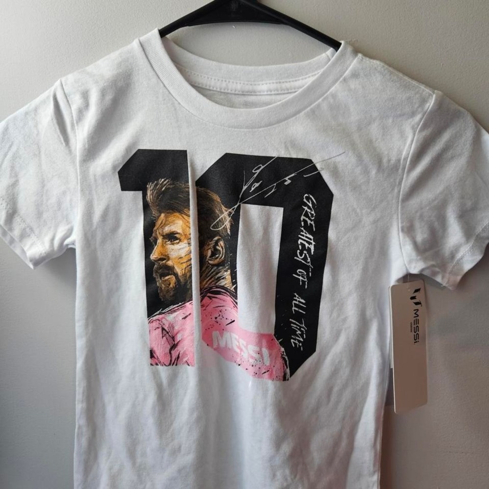 Messi shirt sz 4T‎ Brand new